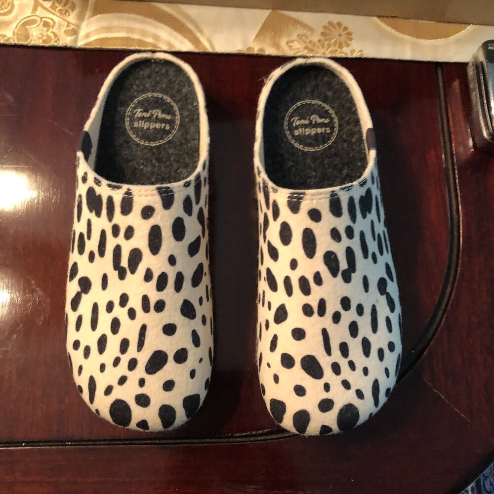 Toni Pons Leopard Print Slippers